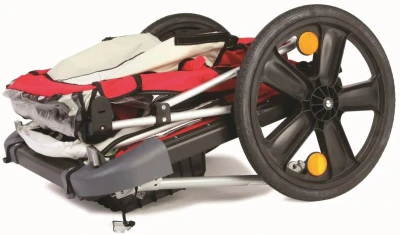 Acra BELLELLI B-Travel detský vozík príves za bicykel červený