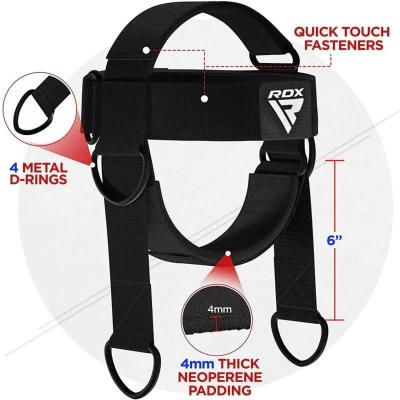 Acra RDX Posilovač krku Head Harness černý WAN-H2B+