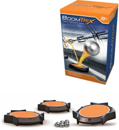 ADC BoomTrix Set trampolína 3ks + 5 kuliček doplněk ke kuličkové dráze ADC BoomTrix Set trampolína 3ks + 5 kuliček doplněk ke kuličkové dráze