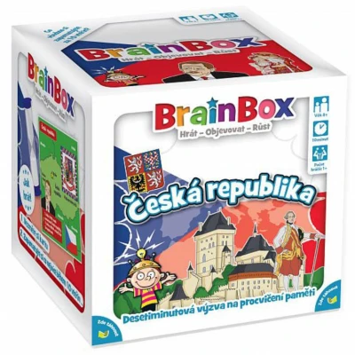 ADC BRAINBOX HRA Česká republika (společenská hra)