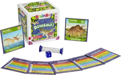 ADC BRAINBOX HRA Dinosauři (společenská hra)