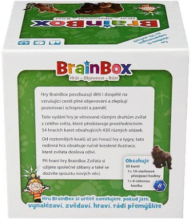 ADC BRAINBOX HRA Zvířata (společenská hra)