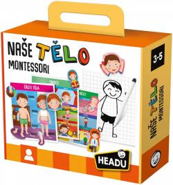 ADC HEADU Montessori Naše tělo naučná hra ADC HEADU Montessori Naše tělo naučná hra