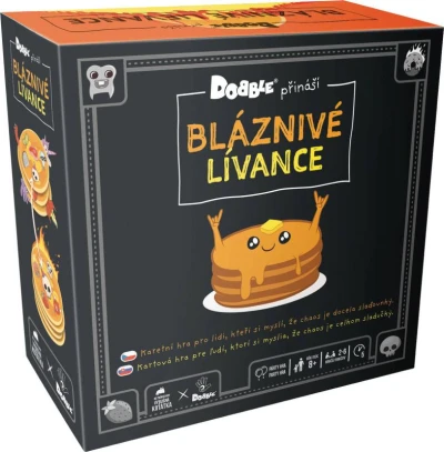 ADC Hra Bláznivé lívance karetní (společenská hra) ADC Hra Bláznivé lívance karetní (společenská hra)