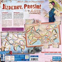 ADC Hra Jízdenky, prosím! Asie (rozšíření) (společenská hra)