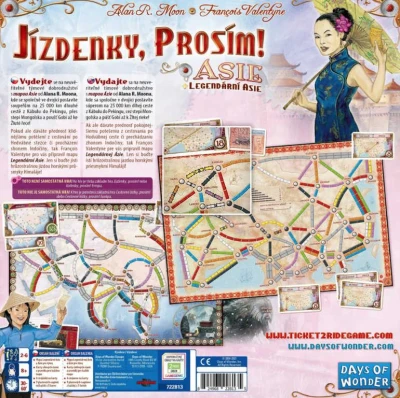 ADC Hra Jízdenky, prosím! Asie (rozšíření) (společenská hra)