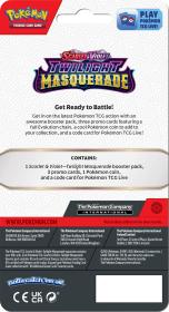 Hra Pokémon TCG SV06 Twilight Masquerade Checklane blister booster