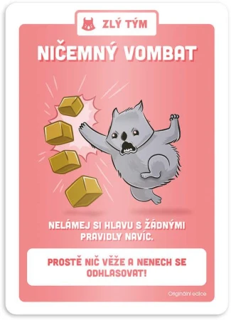 ADC Hra Souboj vombatů (společenská hra)