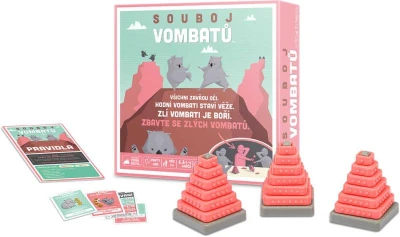 ADC Hra Souboj vombatů (společenská hra)