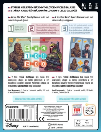 ADC Hra Star Wars: Bounty Hunters strategická CZ (společenská hra)