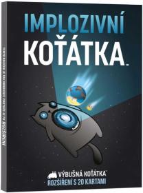 ADC Hra Výbušná koťátka 1. rozšíření Implozivní koťátka (společenská hra)