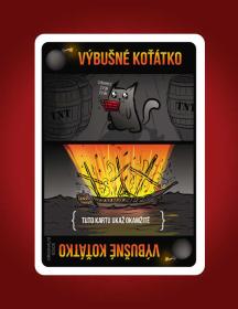 ADC Hra Výbušná koťátka karetní hra (společenská hra)