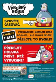 ADC Hra Výbušný holub rodinná (společenská hra)