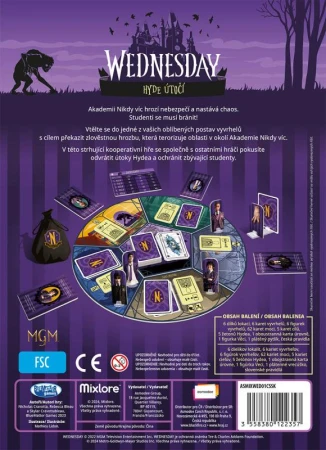 ADC Hra Wednesday: Hyde útočí (společenská hra)