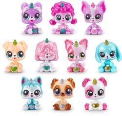 ADC PLYŠ Rainboborns mini pejsek 10 překvapení štěňátko set 3ks ve vajíčku