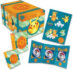 Hra Pokémon TCG Paldea Adventure Chest Pikachu set 6x booster + mini album