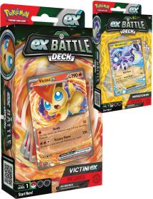 Hra Pokémon TCG: Victini / Miraidon ex Battle Deck 60 karet s doplňky 2 druhy