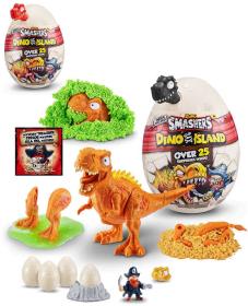 ADC Smashers Dino Island Egg dinosaurus se slizem a doplňky ve vejci velké balení ADC Smashers Dino Island Egg dinosaurus se slizem a doplňky ve vejci velké balení