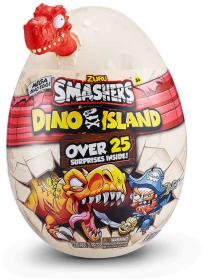 ADC Smashers Dino Island Egg dinosaurus se slizem a doplňky ve vejci velké balení