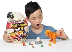 ADC Smashers Dino Island Egg dinosaurus se slizem a doplňky ve vejci velké balení
