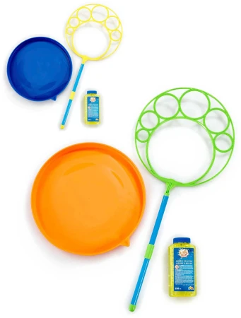 ADDO Mega bublifuk set s náplní 250ml na velké bubliny 2 barvy