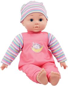 ADDO Panenka baby miminko v oblečku s jednorožcem mluvící na baterie Zvuk