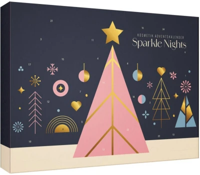 Adventní kalendář kosmetický Třpytivá noc