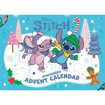 Adventný kalendár Lilo a Stitch papierenský školské potreby Adventný kalendár Lilo a Stitch papierenský školské potreby