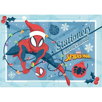 Adventný kalendár Spiderman papierenský školské potreby Adventný kalendár Spiderman papierenský školské potreby