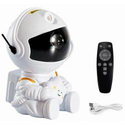 Aga Hvězdný projektor Sedící astronaut s dálkovým ovládáním Aga Hvězdný projektor Sedící astronaut s dálkovým ovládáním