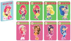 Akim Hra karetní Kvarteto Jahůdka Strawberry Shortcake (společenská hra)