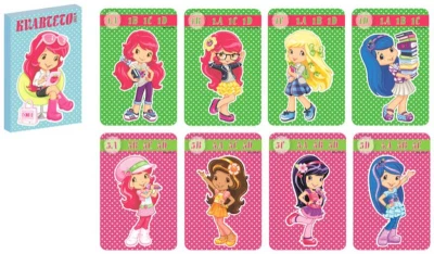 Akim Hra karetní Kvarteto Jahůdka Strawberry Shortcake (společenská hra) Akim Hra karetní Kvarteto Jahůdka Strawberry Shortcake (společenská hra)