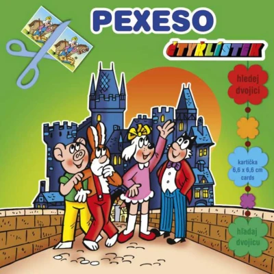 Akim Hra Pexeso Štvorelístok maxi kartičky (spoločenská hra) Akim Hra Pexeso Štvorelístok maxi kartičky (spoločenská hra)