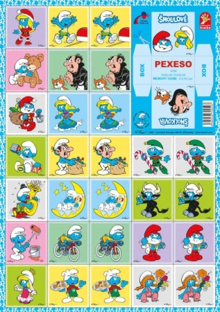 Akim Hra Pexeso Šmolkovia (spoločenská hra) Akim Hra Pexeso Šmolkovia (spoločenská hra)