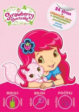 Akim Maluj, najdi, počítej sešit s aktivitami Jahůdka (Strawberry Shortcake) Akim Maluj, najdi, počítej sešit s aktivitami Jahůdka (Strawberry Shortcake)