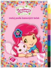 Akim Maluj podle barevných teček Jahůdka (Strawberry Shortcake) Akim Maluj podle barevných teček Jahůdka (Strawberry Shortcake)