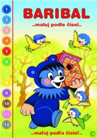 Akim Maluj podle čísel Baribal omalovánky Akim Maluj podle čísel Baribal omalovánky