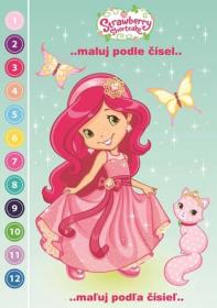 Akim Maluj podle čísel Jahůdka (Strawberry Shortcake) A5 Akim Maluj podle čísel Jahůdka (Strawberry Shortcake) A5