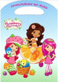 Akim Omalovánky do ruky A4 Jahůdka (Strawberry Shortcake)