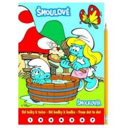 Akim Omalovánky Od tečky k tečce Šmoula