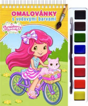 Akim Omalovánky set s barvami a štětcem Jahůdka (Strawberry Shortcake) Akim Omalovánky set s barvami a štětcem Jahůdka (Strawberry Shortcake)