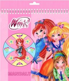 Akim Omalovánky WinX Club dětské relaxační mandaly