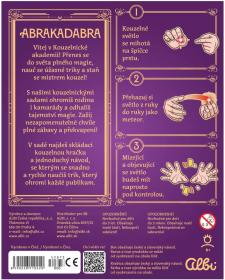 Albi Abrakadabra Kouzelnická akademie Kouzlení se světlem na baterie Světlo