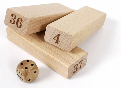 Albi DŘEVO HRA Věž jenga s čísly (společenská hra)