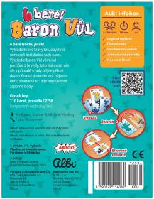 Albi HRA 6 bere! Baron vůl karetní (společenská hra)