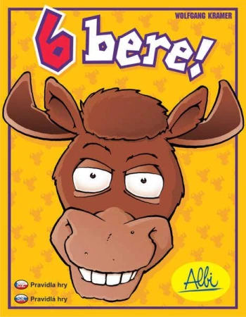 Albi HRA 6 Bere! Šestka Karetní hra (společenská hra)