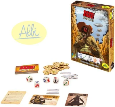 Albi HRA BANG! kostková hra (společenská hra) Albi HRA BANG! kostková hra (společenská hra)