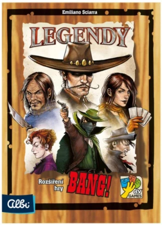 Albi HRA BANG! Legendy (rozšíření) (společenská hra) Albi HRA BANG! Legendy (rozšíření) (společenská hra)