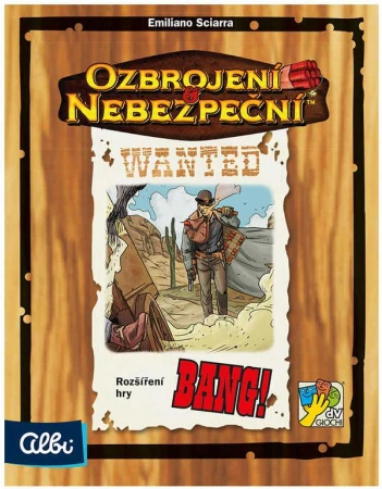 Albi HRA Bang! Ozbrojení a nebezpeční rozšíření (společenská hra)