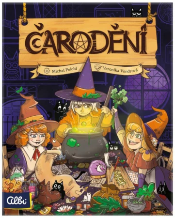 Albi HRA Čarodění (společenská hra)